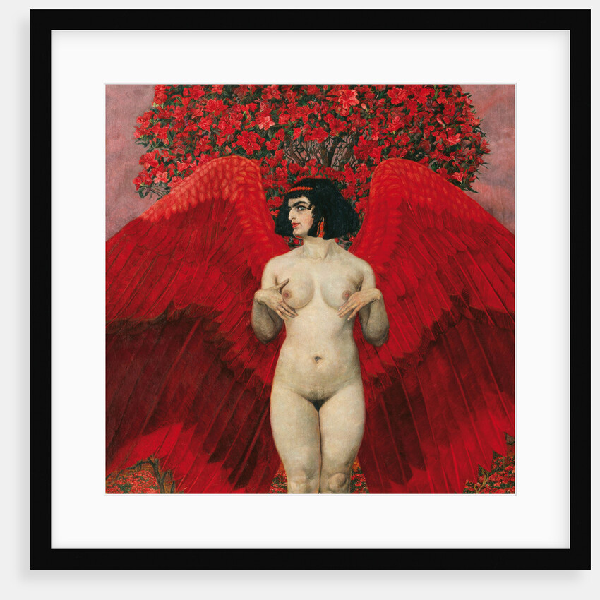 Red Angel, 1902 by Karl Mediz