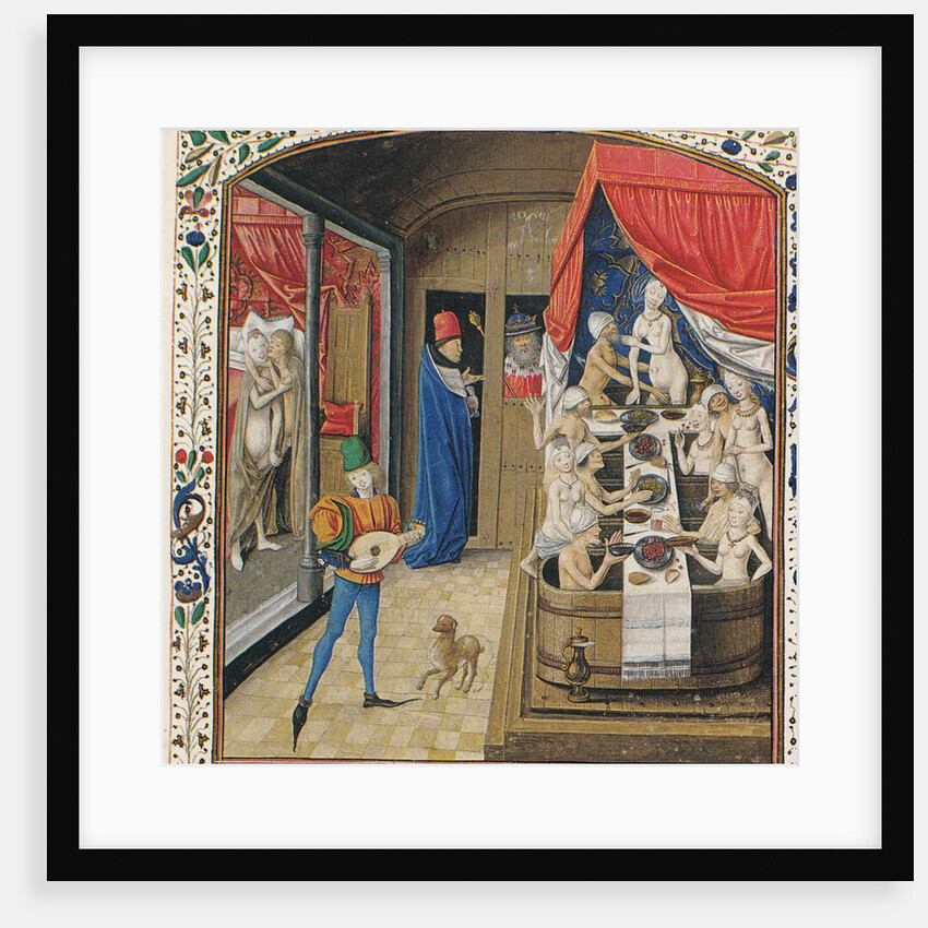 A Bathhouse by Master of Anthony of Burgundy