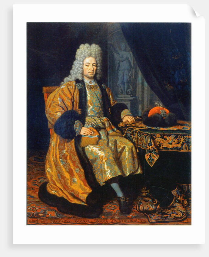 Portrait of François Lefort, 1698 by Michiel van Musscher