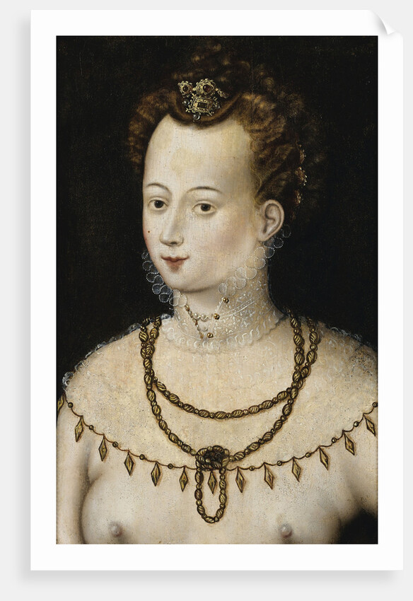 Portrait of a young lady. An Allegory of Beauty, c. 1580 by Anonymous