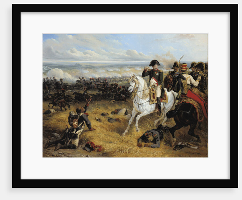 Napoleon in the Battle of Wagram, 1841 by Hippolyte Bellangé