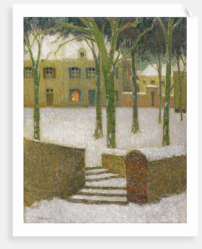 A Place in Nemours, 1930 by Henri Le Sidaner