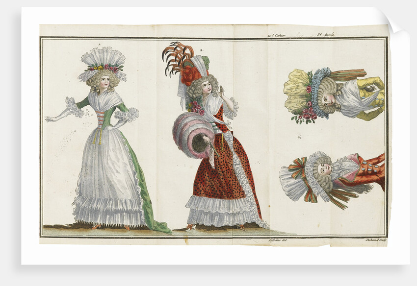 Cabinet des Modes, ou les Modes nouvelles, 1786-1788 by Anonymous