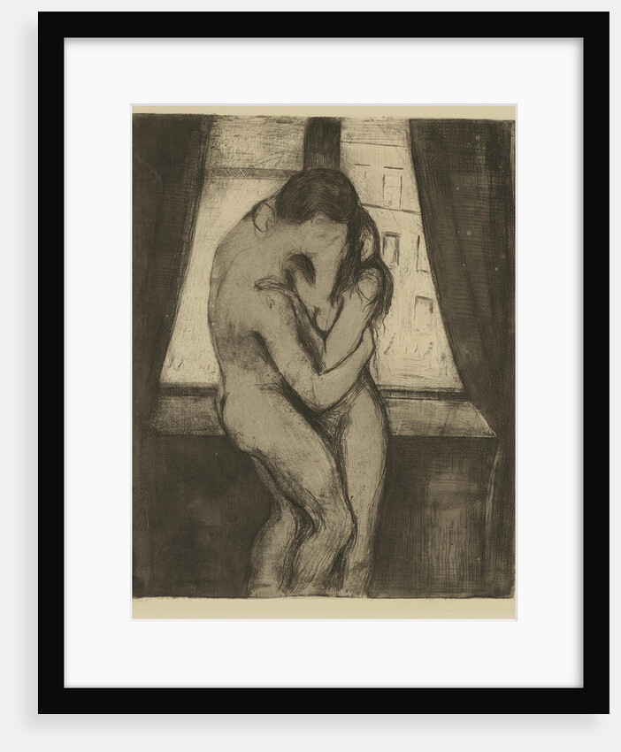 The Kiss, 1895 by Edvard Munch