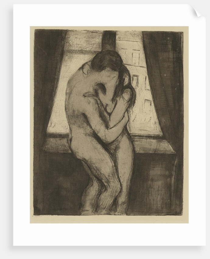 The Kiss, 1895 by Edvard Munch