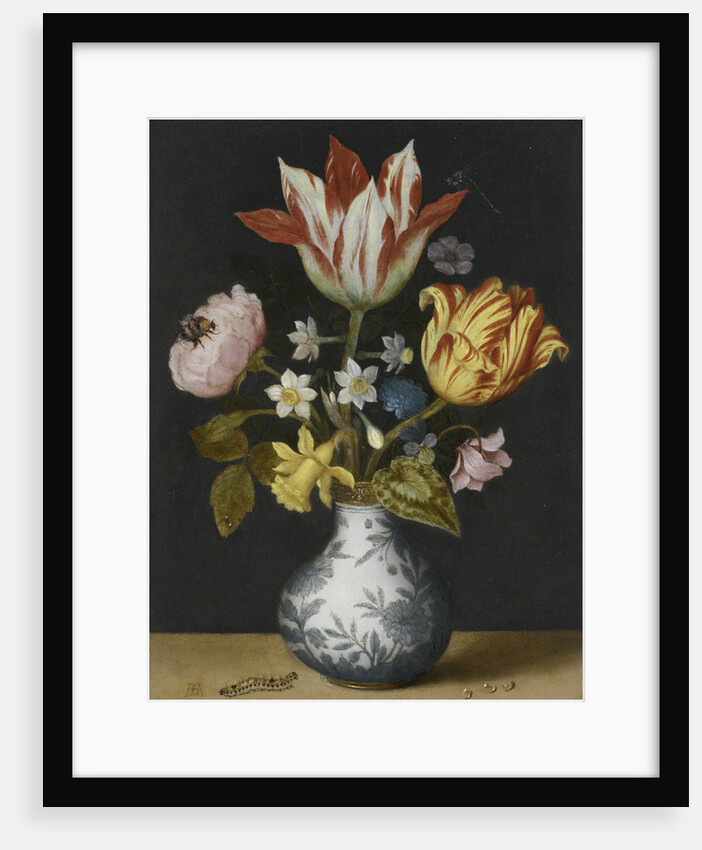 Still Life of Flowers in a Wan-Li Vase by Ambrosius Bosschaert the Elder