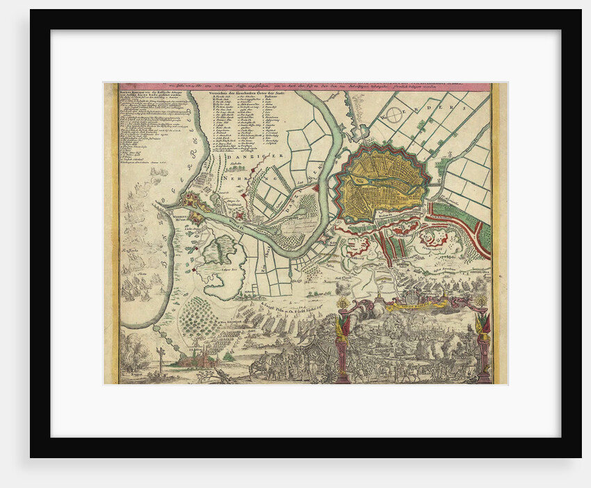 The Siege of Danzig, 1734, 1730s by Anonymous