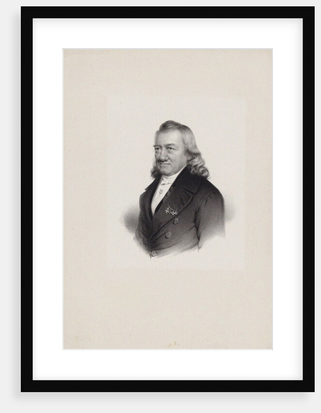 Portrait of Friedrich Schneider, 1852 by Gustav Völkerling