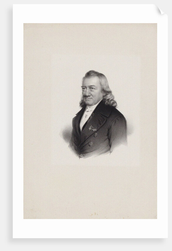 Portrait of Friedrich Schneider, 1852 by Gustav Völkerling