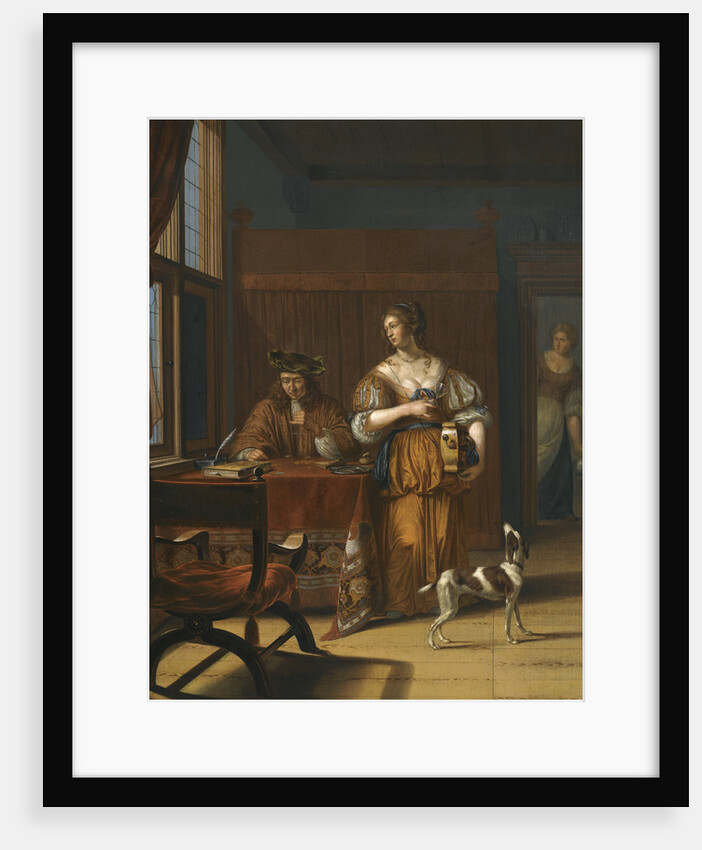 The Money changer, 1675 by Jan van Haensbergen