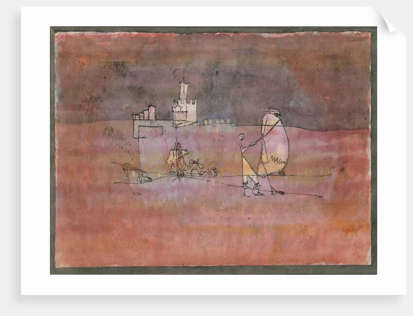 Episode Before an Arab Town, 1923 by Paul Klee