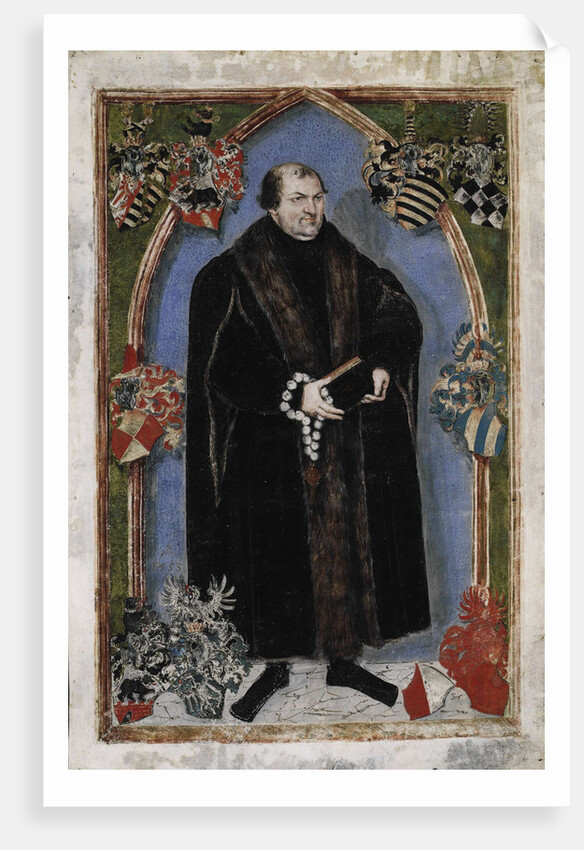 Portrait of George III, Prince of Anhalt-Dessau, 1553 by Lucas Cranach the Younger