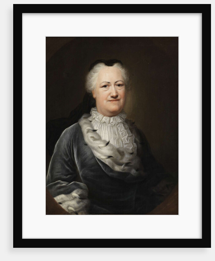 Portrait of Elisabeth Sophie Marie, Princess of Brunswick-Wolfenbüttel, 1747 by Balthasar Denner