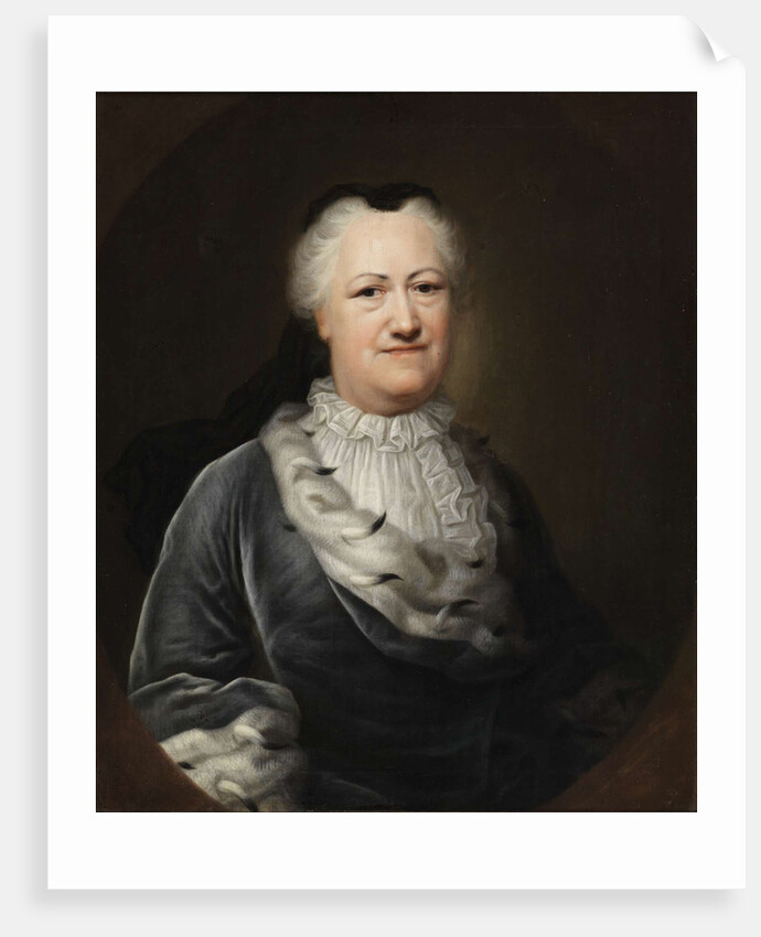 Portrait of Elisabeth Sophie Marie, Princess of Brunswick-Wolfenbüttel, 1747 by Balthasar Denner