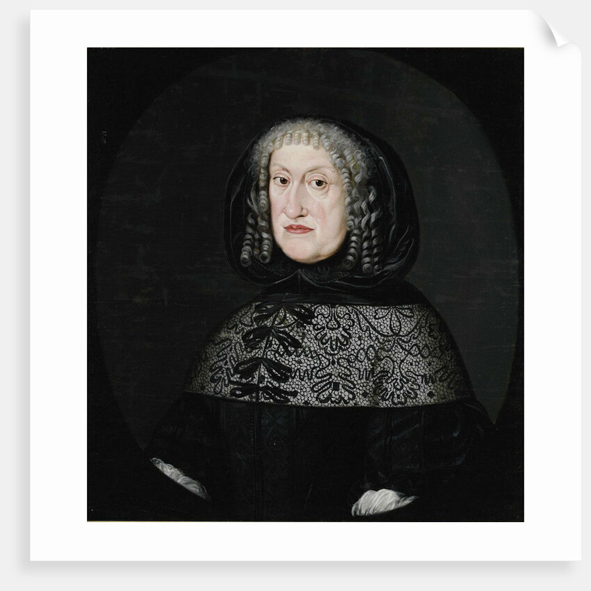 Portrait of Eleanor of Anhalt-Zerbst, Duchess of Schleswig-Holstein-Sønderburg-Norburg, by Anonymous