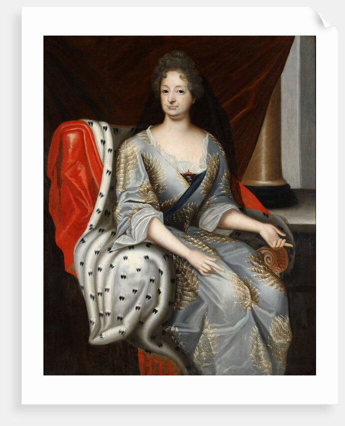 Portrait of Sophia of the Palatinate, Electress of Brunswick-Lüneburg, ca 1690 by Anonymous
