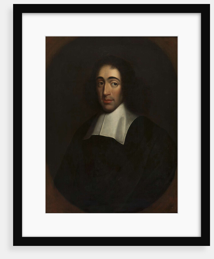 Portrait of Baruch Spinoza, Last quarter of 17th century by Anonymous