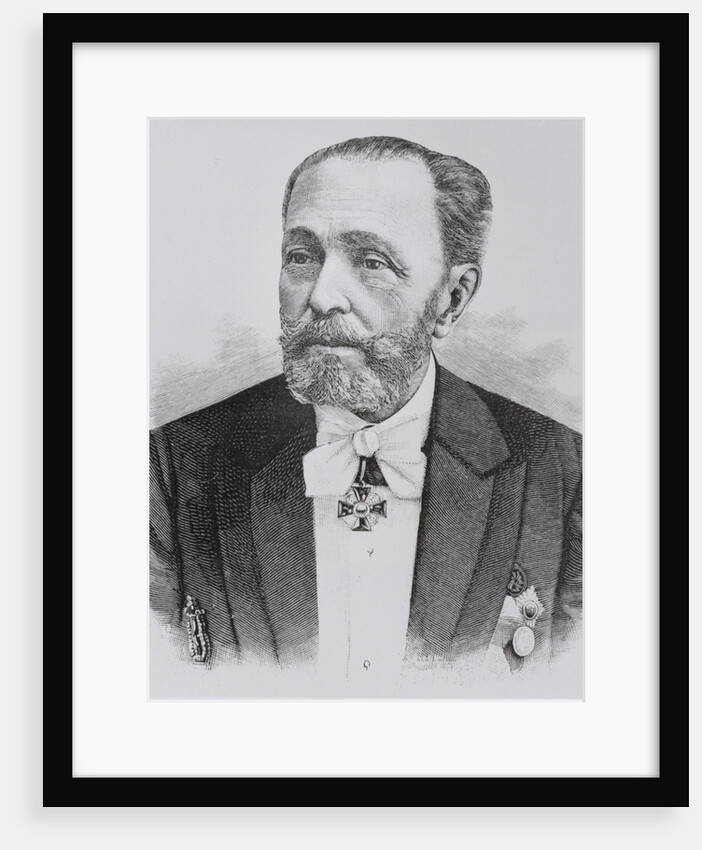 Portrait of Marius Petipa, 1899 by Anonymous