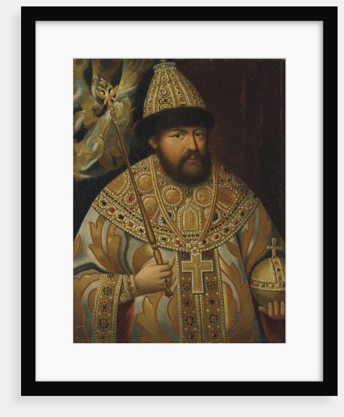 Portrait of the Tsar Alexis I Mikhailovich of Russia, Late 18th cent by Anonymous