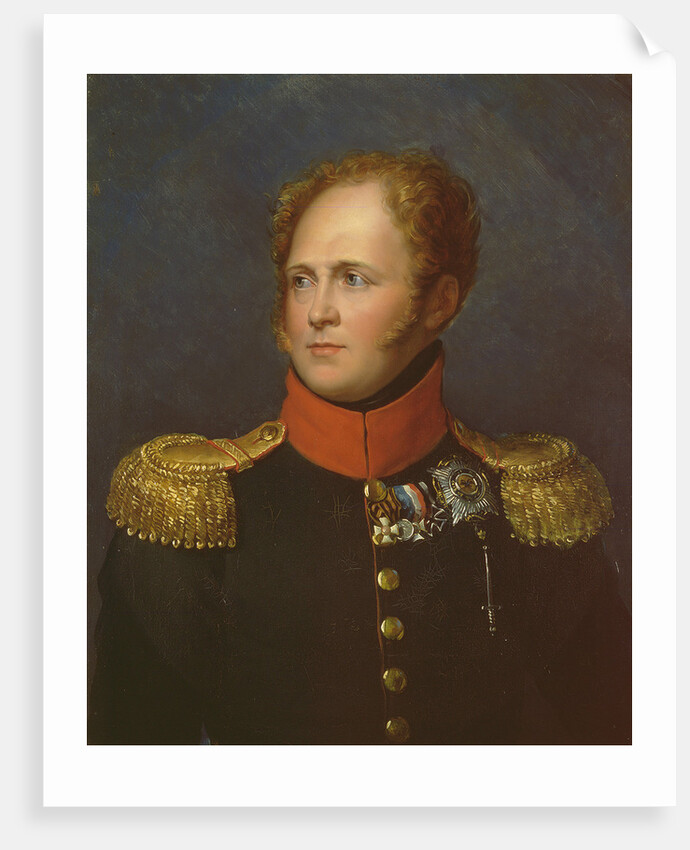 Portrait of Emperor Alexander I, ca 1814 by François Pascal Simon Gérard