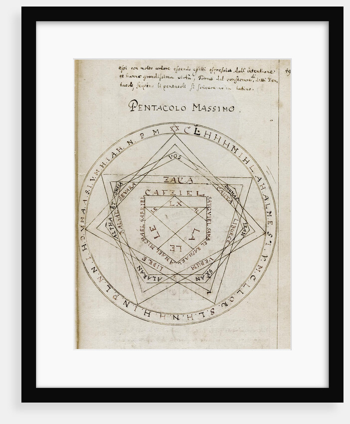 The Key of Solomon (Clavicula Salomonis), Early 18th century by Anonymous