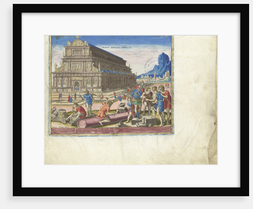 The Temple of Diana at Ephesus by Philipp Galle