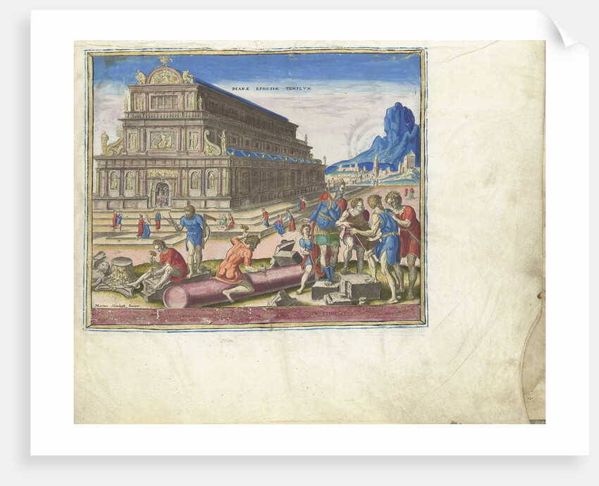 The Temple of Diana at Ephesus by Philipp Galle