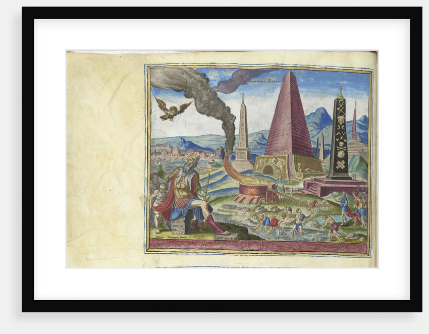 The Pyramids of Egypt by Philipp Galle
