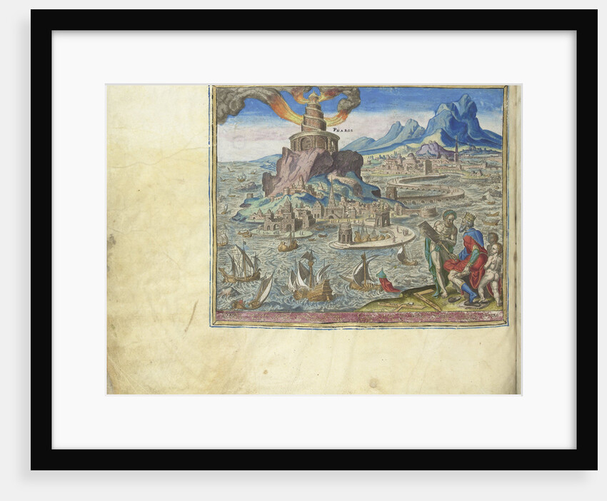 The Lighthouse at Alexandria by Philipp Galle