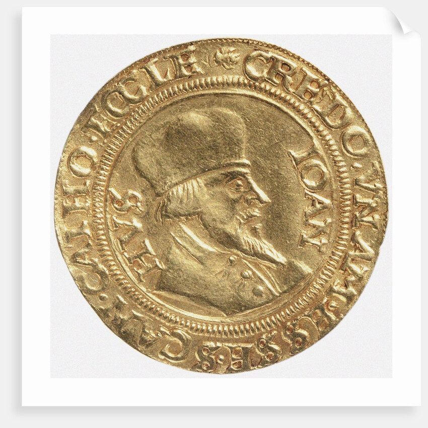 John Hus. Medal, ca 1515 by Hieronymus Magdeburger
