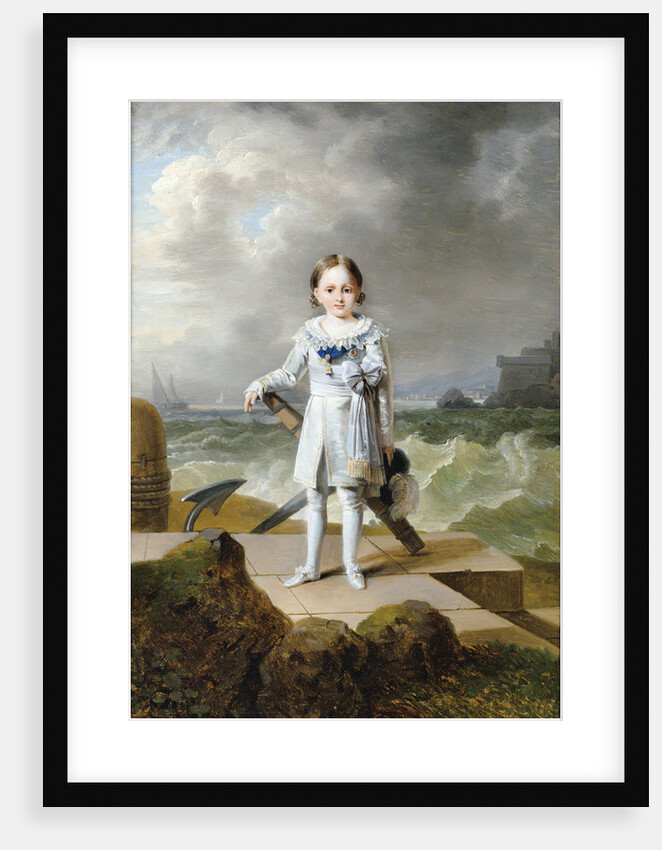Portrait of Prince Napoléon Louis Bonaparte, c. 1810 by François-Joseph Kinson