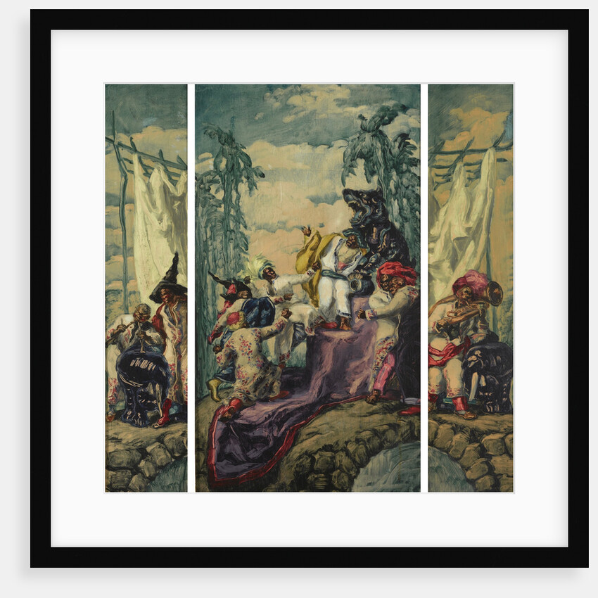 Summer - Africa (Triptych), 1917-1918 by José María Sert