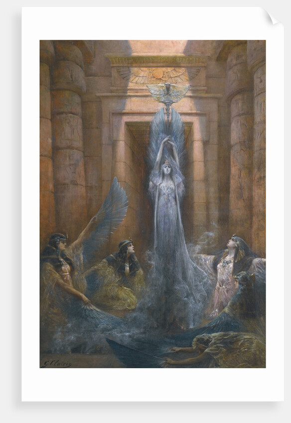 The Godess Neith by Georges Clairin