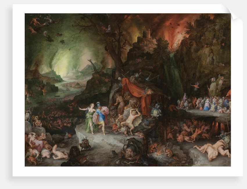 Aeneas and the Sibyl in the Underworld, 1598 by Jan Brueghel the Elder