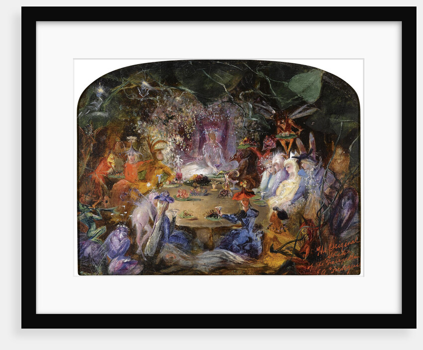 The Fairys Banquet, c. 1858 by John Anster Fitzgerald