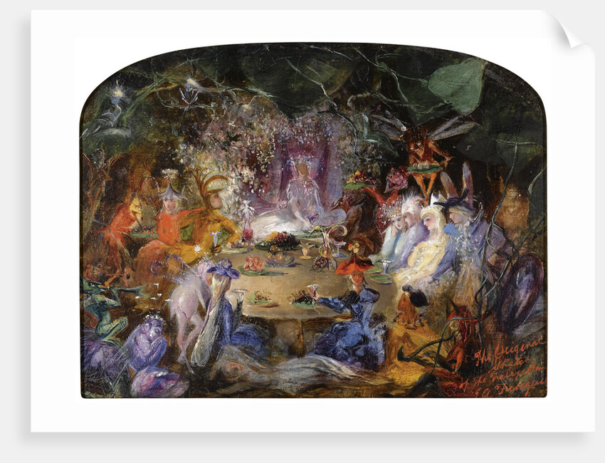The Fairys Banquet, c. 1858 by John Anster Fitzgerald