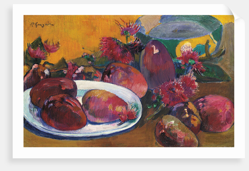 Still Life with Mangoes, ca 1891-1896 by Paul Eugéne Henri Gauguin