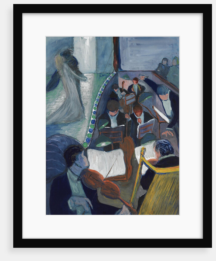 In the theatre I, 1906-1907 by Marianne von Verefkin