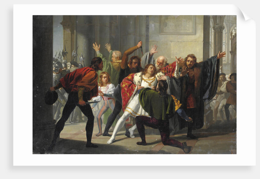 The Pazzi conspiracy by Stefano Ussi