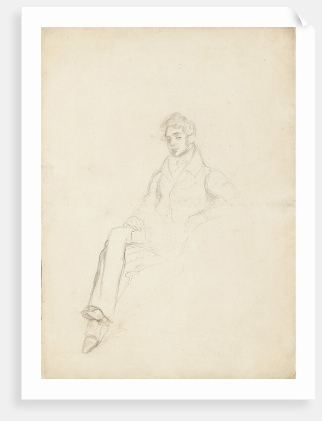 Portrait of Count Anatole Nikolaievich Demidov, 1st Prince of San Donato, 1864 by Eugène Delacroix