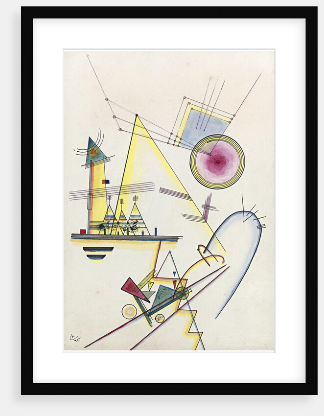 Delicate soul, 1925 by Wassily Vasilyevich Kandinsky