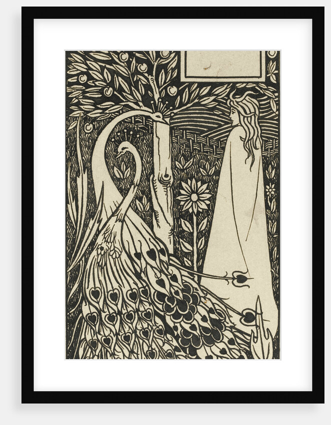 Illustration to the book Le Morte dArthur by Sir Thomas Malory, 1893-1894 by Aubrey Beardsley