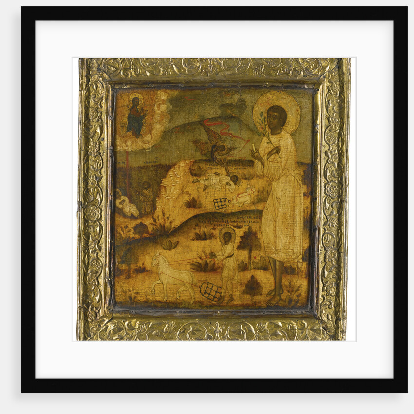 Saint Artemius of Verkola, Second Half of the 17th century by Russian icon