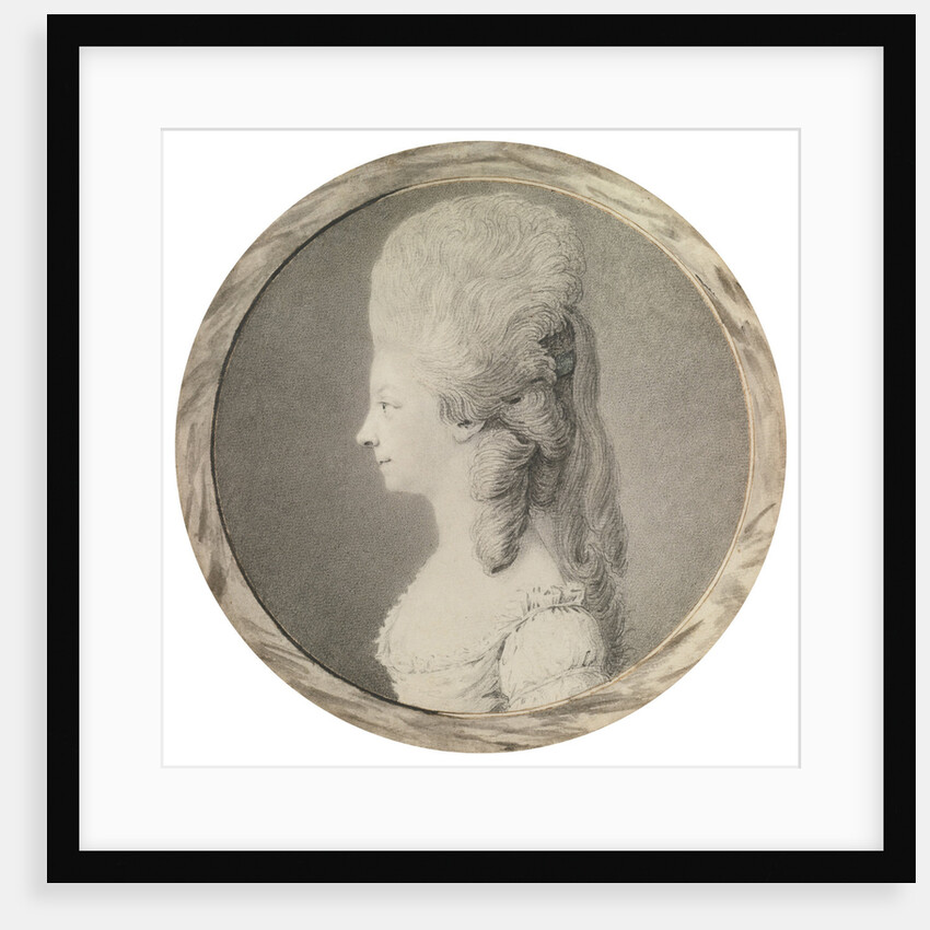 Portrait of Marie Louise of Savoy, Princess of Lamballe, Second Half of the 18th century by Anonymous