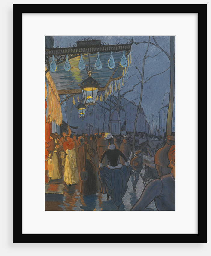 Avenue de Clichy. Five OClock in the Evening, 1887 by Louis Anquetin