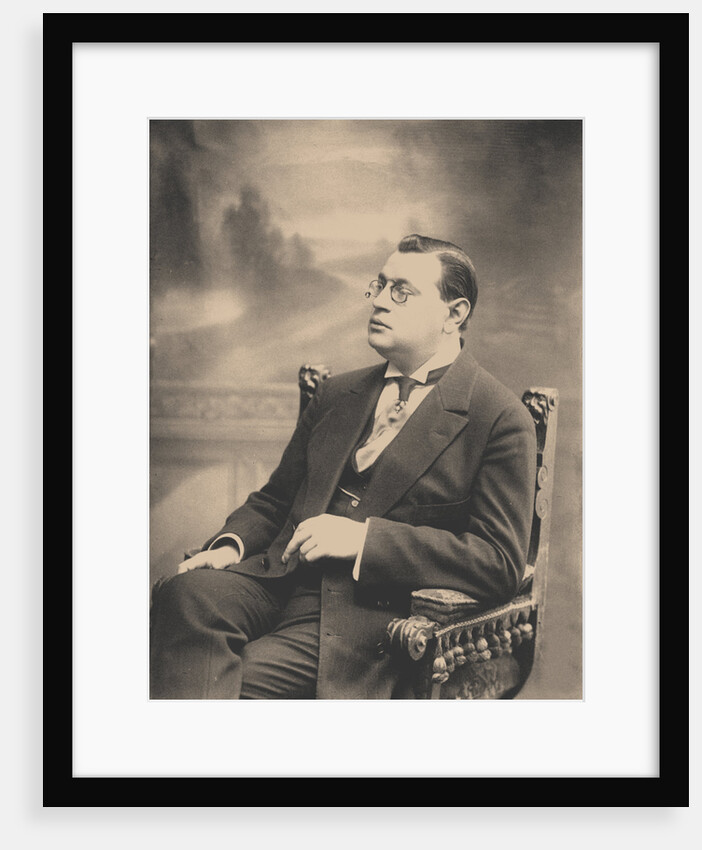 Arkady Timofeevich Averchenko, 1913 by Karl Karlovich Bulla