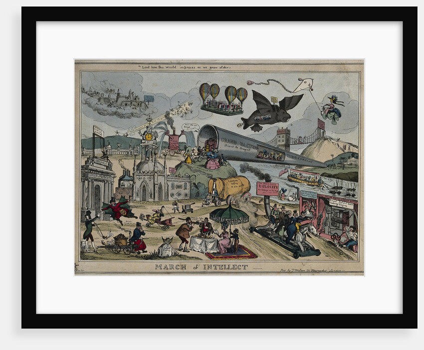 The March of intellect, 1829 by William Heath