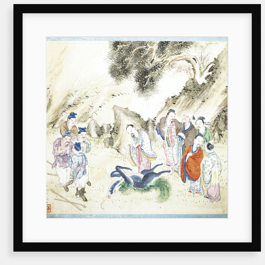 The Life of Confucius, Early 18th century by Jiao Bingzhen