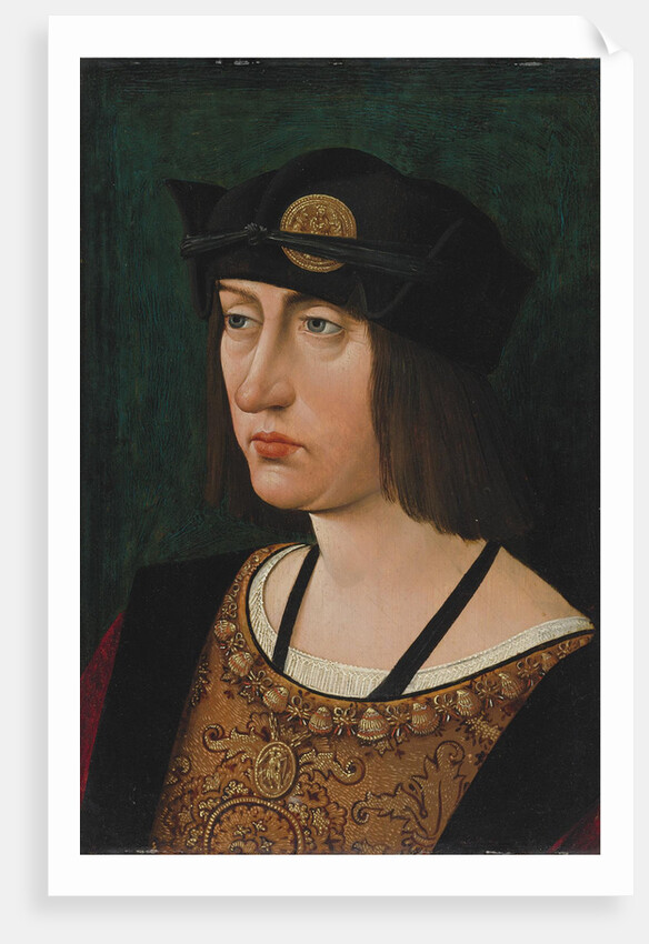 Portrait of Louis XII, King of France by Jean Perréal