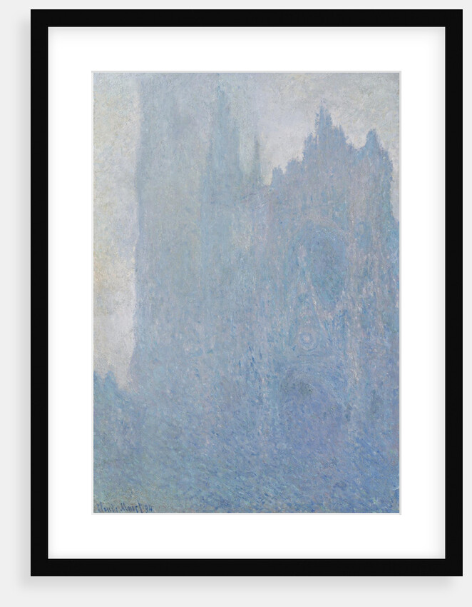 The Rouen Cathedral in fog, 1893 by Claude Monet